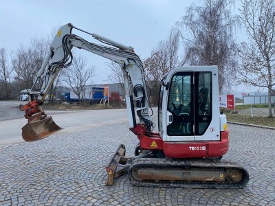 Pásový bager Takeuchi TB153FR - POWERTILT