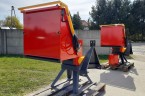 Štiepkovač pre pobočky za traktor HR 100 4 nožov